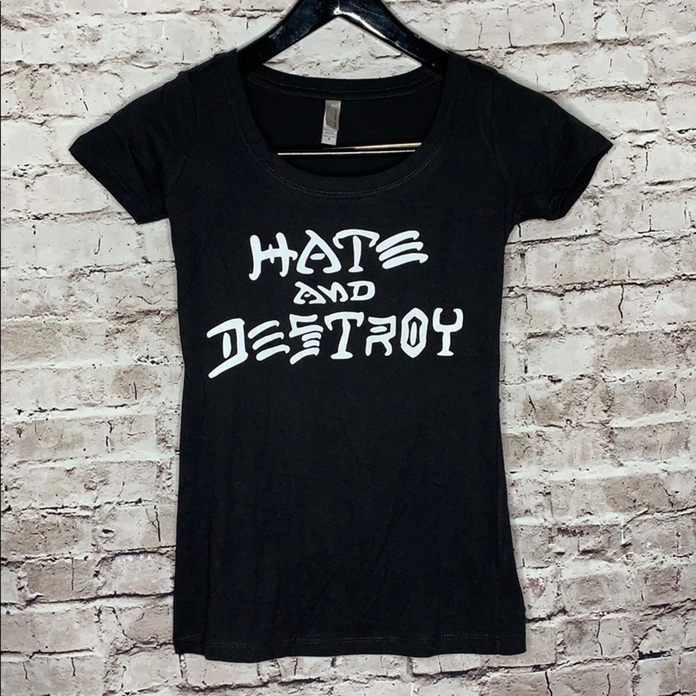 Hate And Destroy tee shirt
